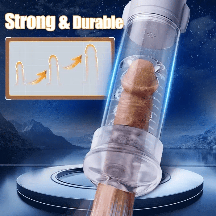 space - Lifelike Feeling Long-Lasting Dual Motors for Vibration & Suction Penis pumps