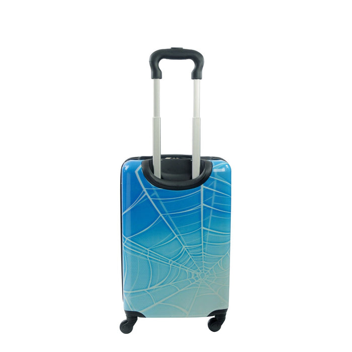 Ful Spiderman kids 21" hardside spinner suitcase - best carry on luggage for kids