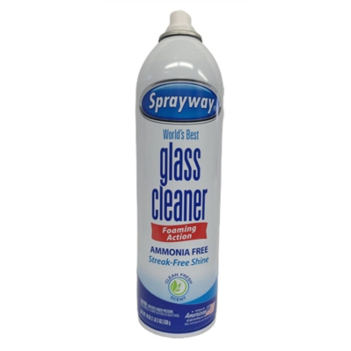 Sprayway foam casket cleaner and polisher used in funeral service operations, from lynch supply