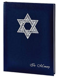 Star of david register books used in funeral service operations, from lynch supply