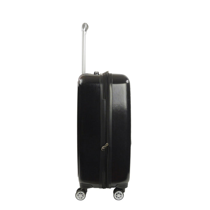 Star Wars Black Embossed 25 inch spinner suitcase Darth Vader Checked Luggage