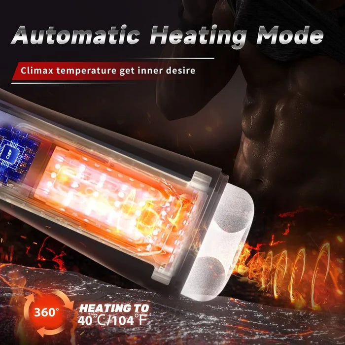 StormLuxe - Vacuum Pump penis Trainer Vibrating Male Masturbator