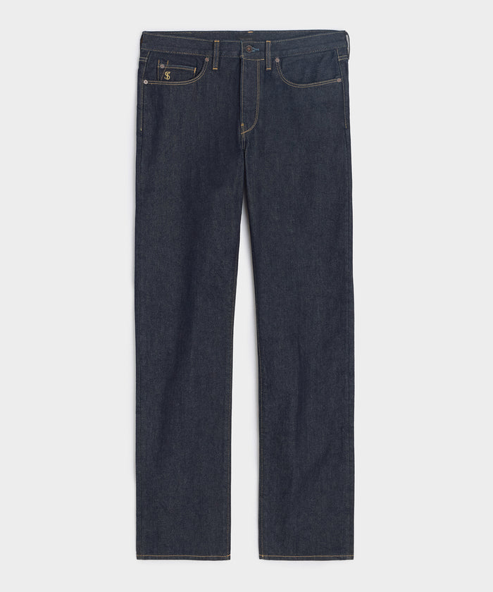 Straight Fit Jean in Indigo Rinse