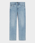 Straight Fit Jean in Washed Blue