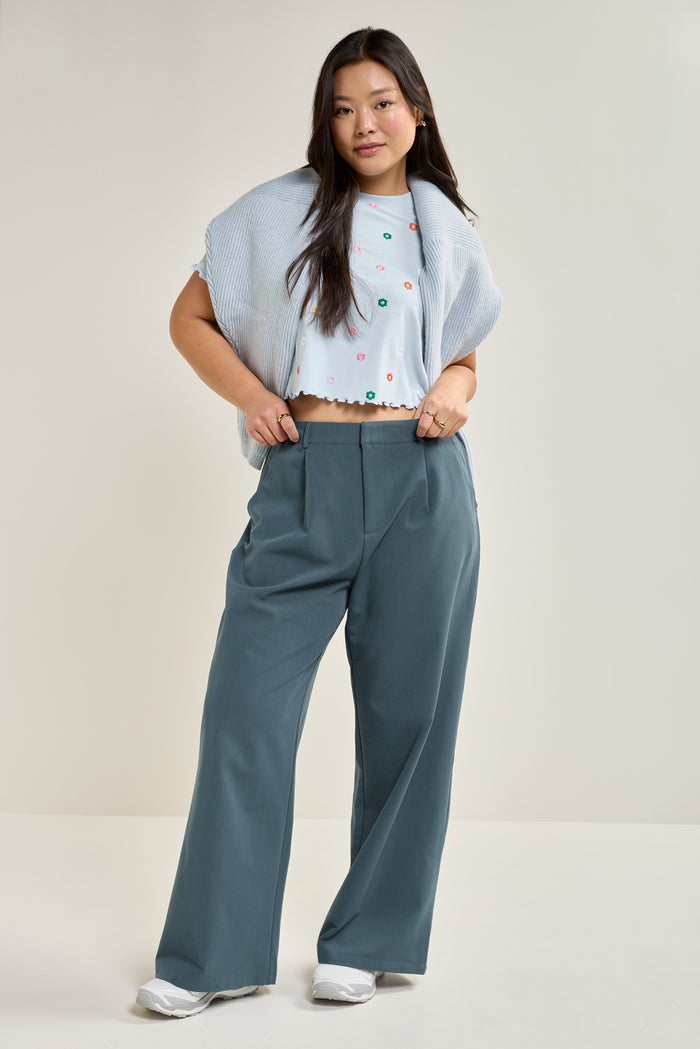 Straight Leg Pants - 5064