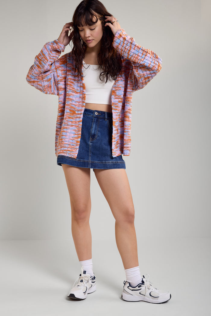 Stretch Denim Skort - 7036