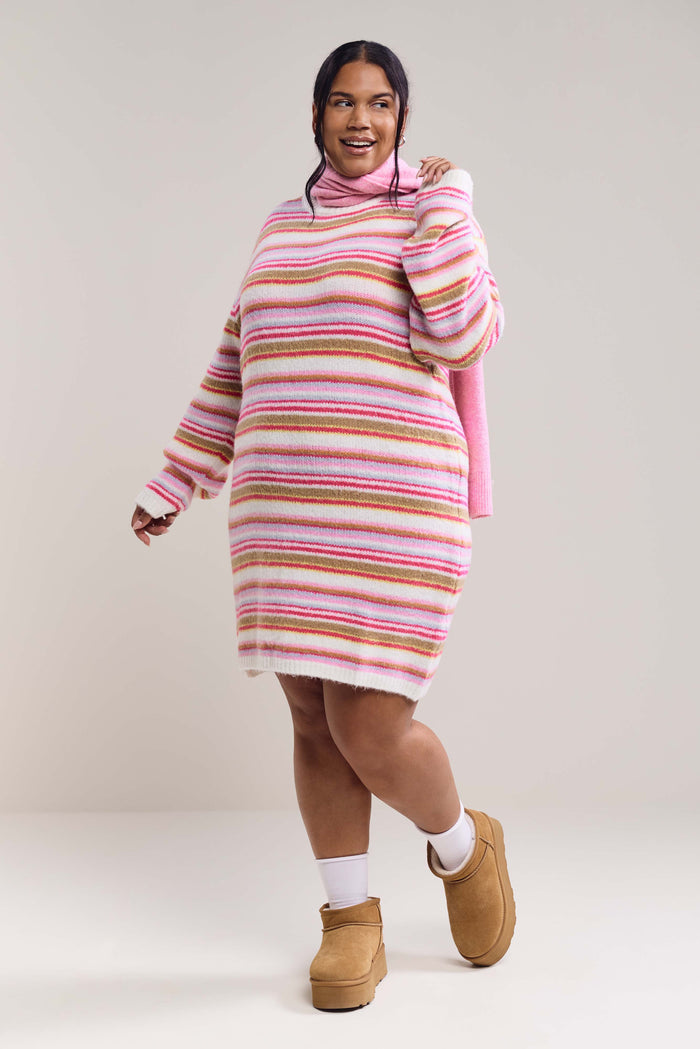 Striped Dress - 2212