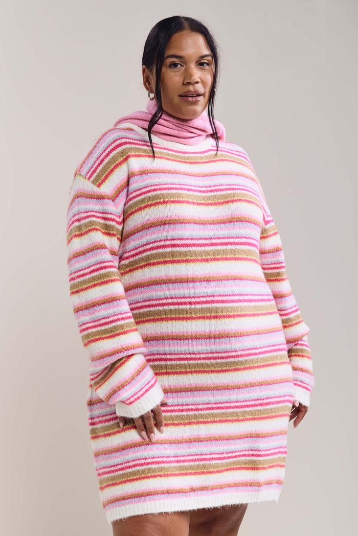 Striped Dress - 2212