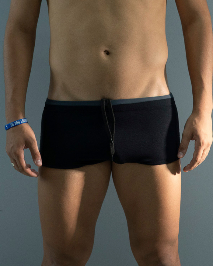 Sunga Athleta & Reis do Futevôlei - ALL BLACK