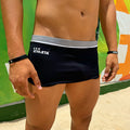 Sunga Athleta & Reis do Futevôlei - Preto/Cinza 2024