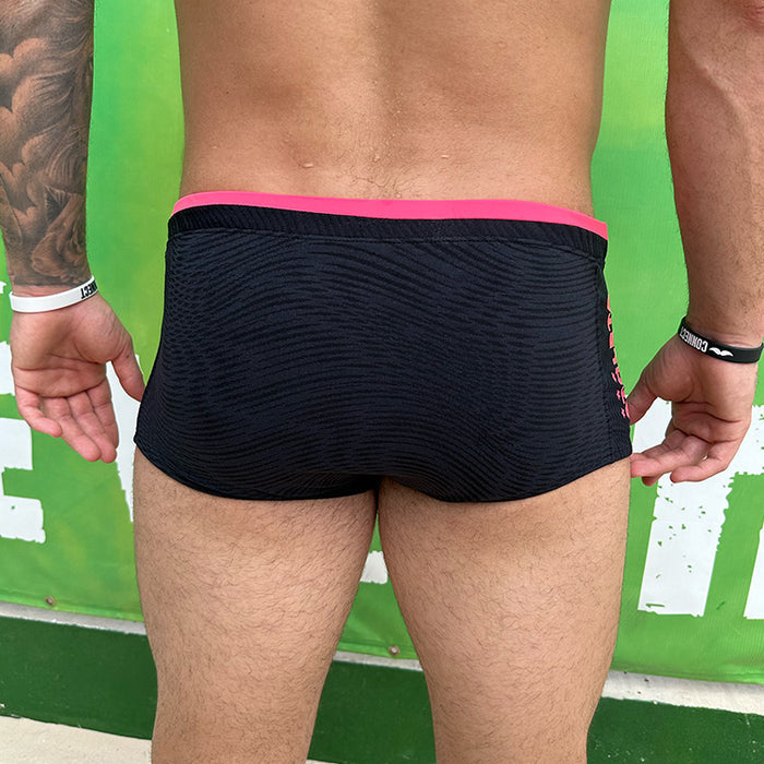 Sunga Athleta & Reis do Futevôlei - Preto/Rosa Neon