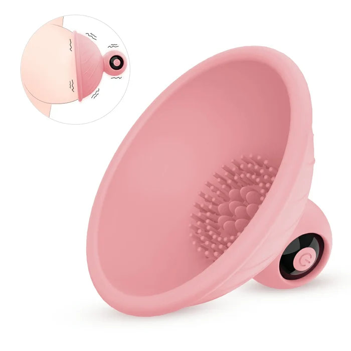 Sunny Baby: Vibrating Brush Sensation Breast Suction Cup 2 pic