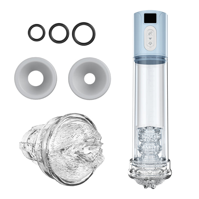 Super Sucking Water Spa Penis Pump for Bigger Thicker Longer and Stronger