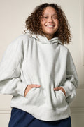 Sweater With Oversized Hood - 9113
