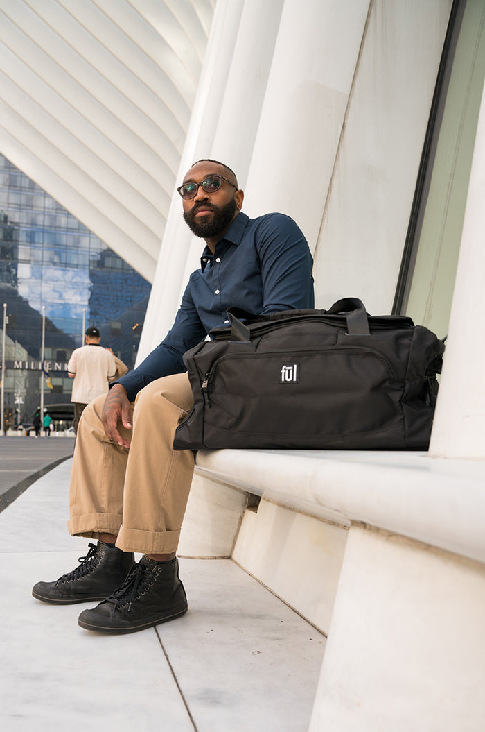 ful tactics collection siege duffle bag black - best duffel bags for travel
