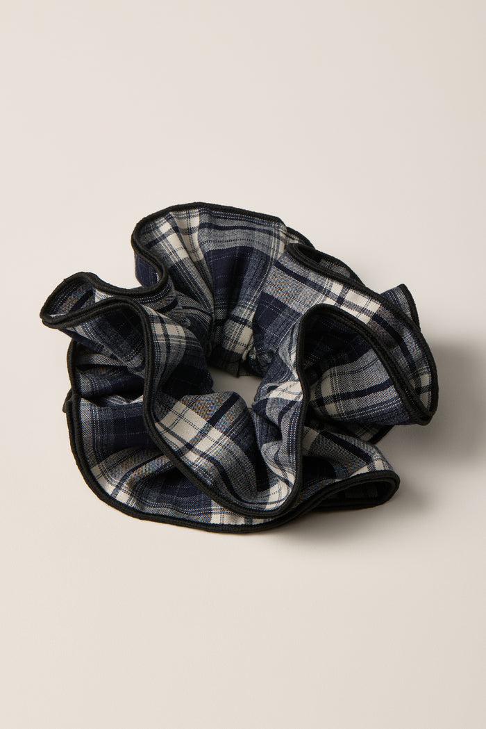 Tartan Pattern Scrunchie - A0407