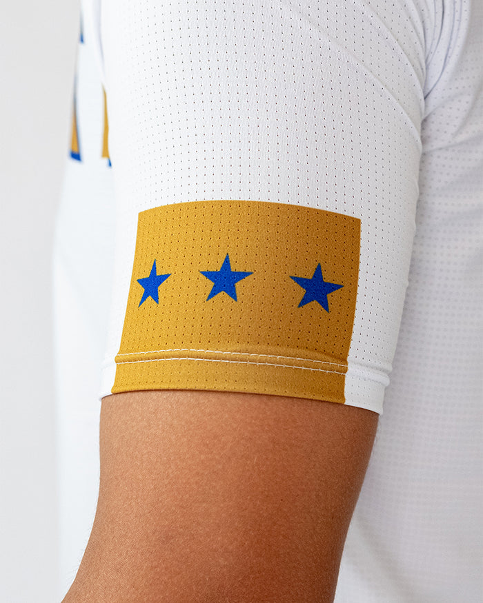 Térmica Manga Curta Athleta SS25 Comfort - Blue White Gold