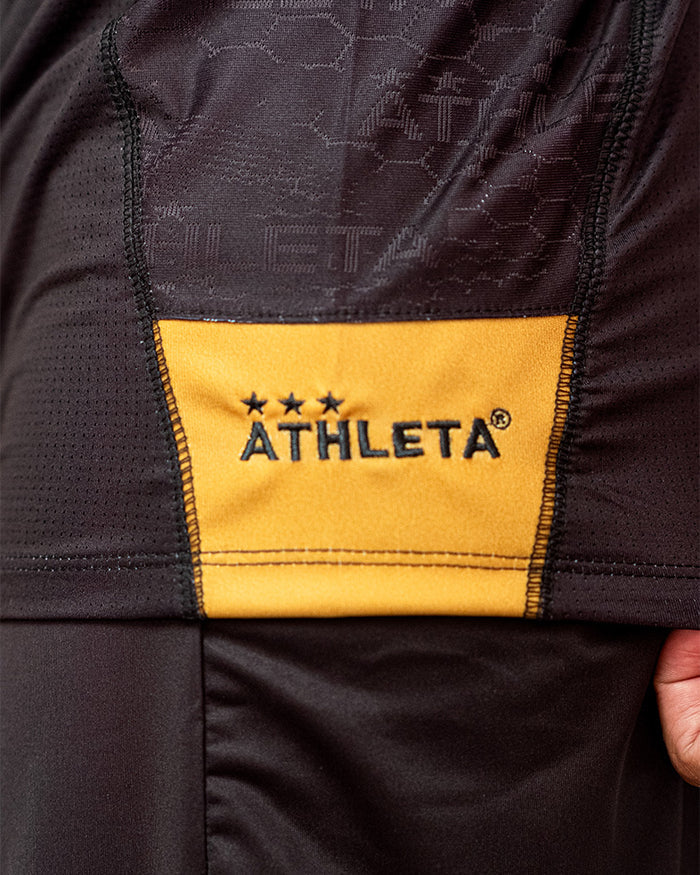 Térmica Manga Curta Athleta SS25 Futevôlei - Black Gold