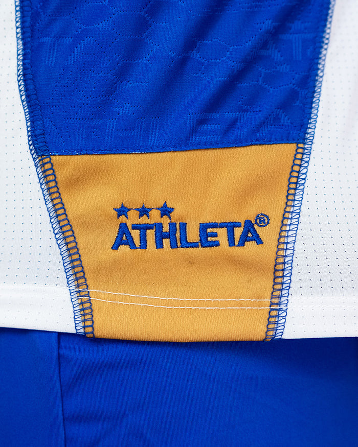 Térmica Manga Curta Athleta SS25 Futevôlei - Blue White Gold