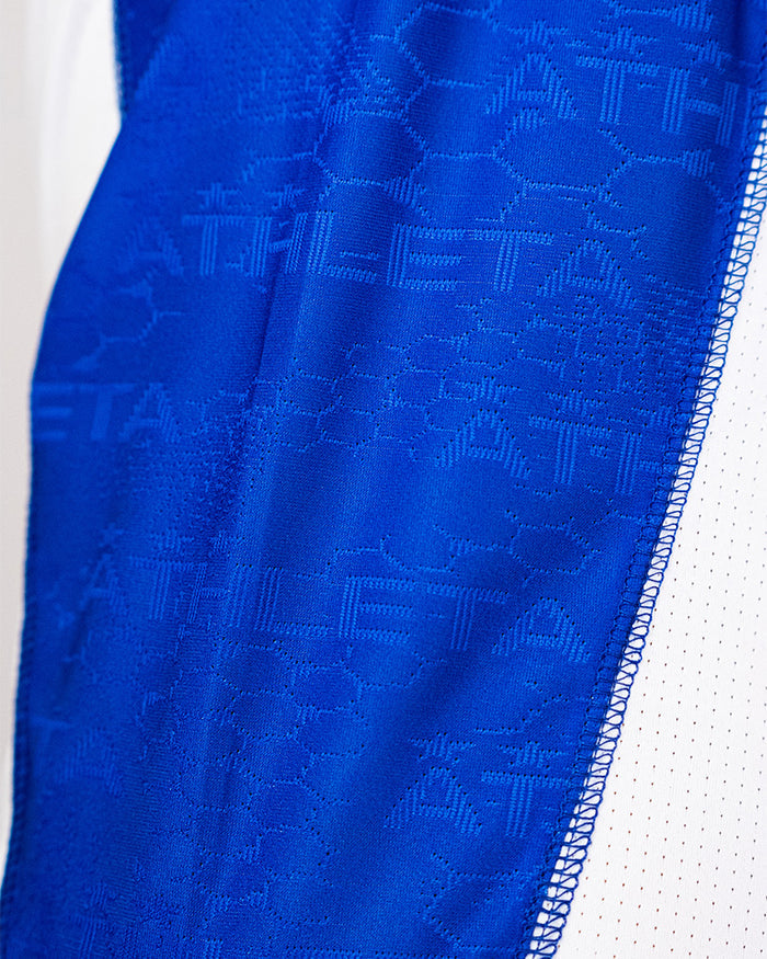 Térmica Manga Curta Athleta SS25 Futevôlei - Blue White Gold