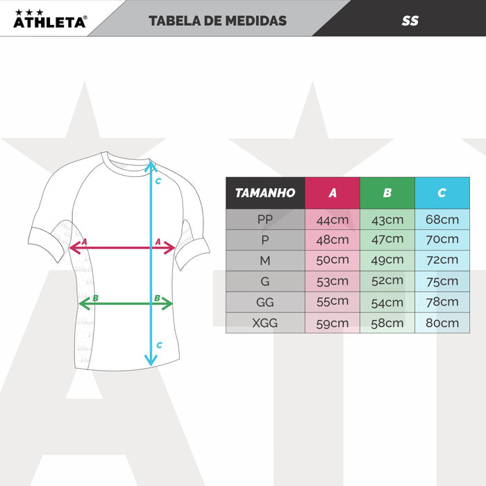 Térmica Manga Curta Athleta SS25 Futevôlei