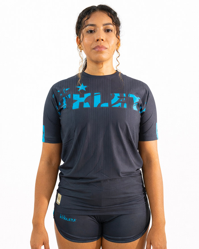 Térmica Manga Curta Feminina SS25 Comfort 2.0 - Miami Blue