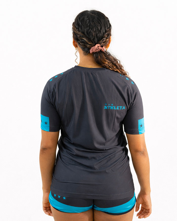 Térmica Manga Curta Feminina SS25 Comfort 2.0 - Miami Blue