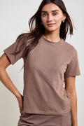 Textured Polka Dot T-Shirt - 9203