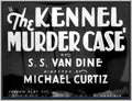 THE KENNEL MURDER CASE - 1933 - WILLIAM POWELL - RARE DVD