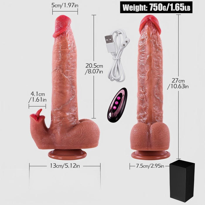 [The Prestige Collection] Heating, Realistic Thrusting, Multi-Speed Vibration — Find Your Perfect Dildo