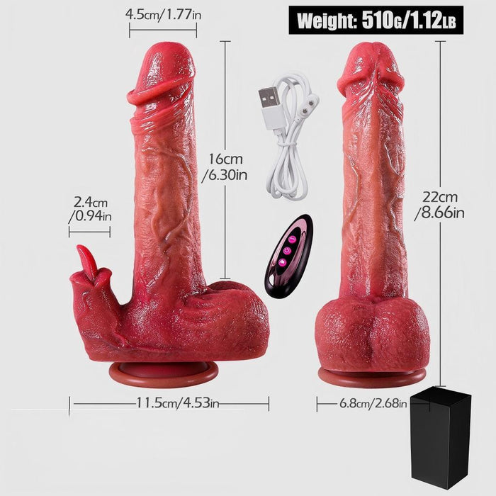 [The Prestige Collection] Heating, Realistic Thrusting, Multi-Speed Vibration — Find Your Perfect Dildo