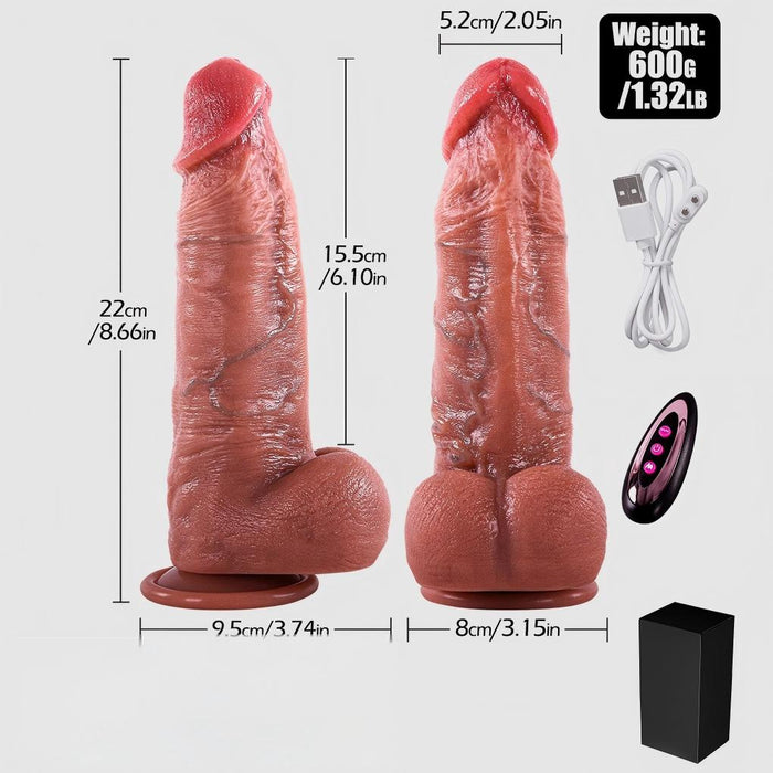 [The Prestige Collection] Heating, Realistic Thrusting, Multi-Speed Vibration — Find Your Perfect Dildo