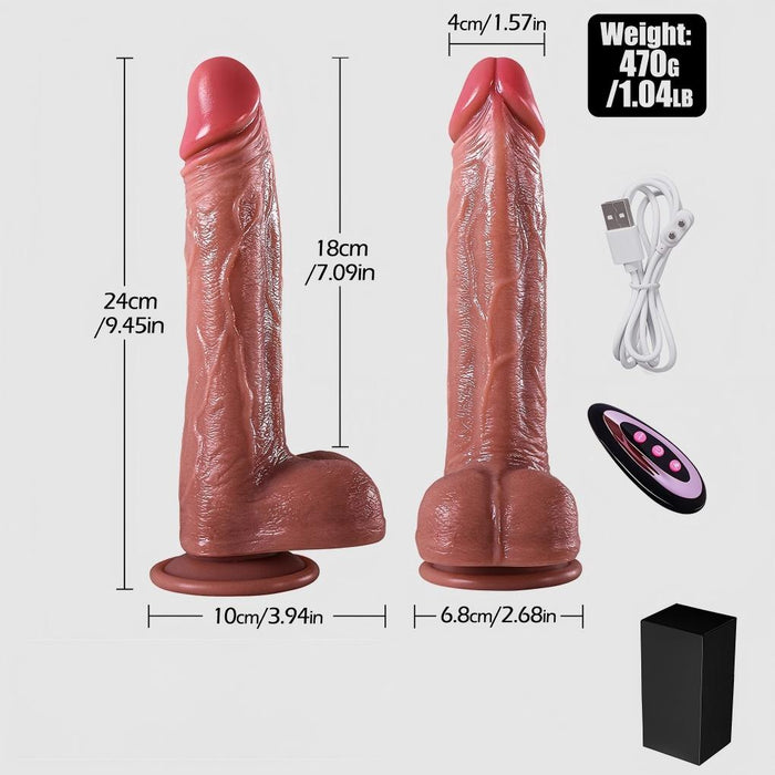 [The Prestige Collection] Heating, Realistic Thrusting, Multi-Speed Vibration — Find Your Perfect Dildo
