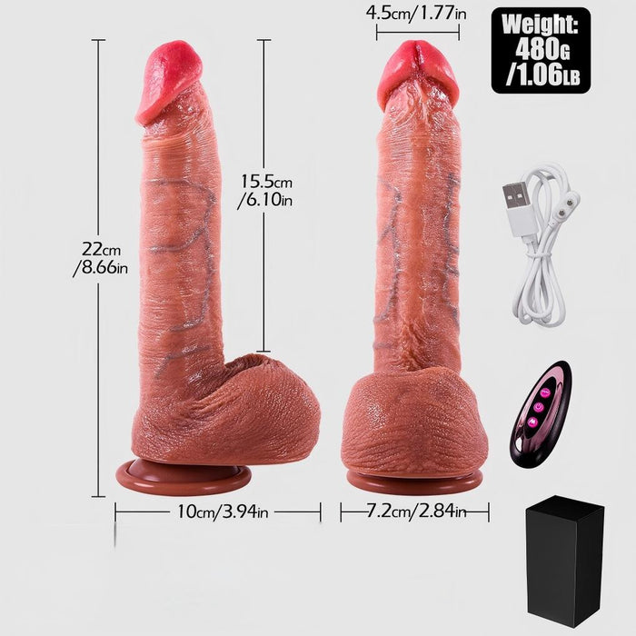 [The Prestige Collection] Heating, Realistic Thrusting, Multi-Speed Vibration — Find Your Perfect Dildo