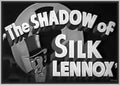 THE SHADOW OF SILK LENNOX - 1935 - LON CHANEY JR. - RARE DVD