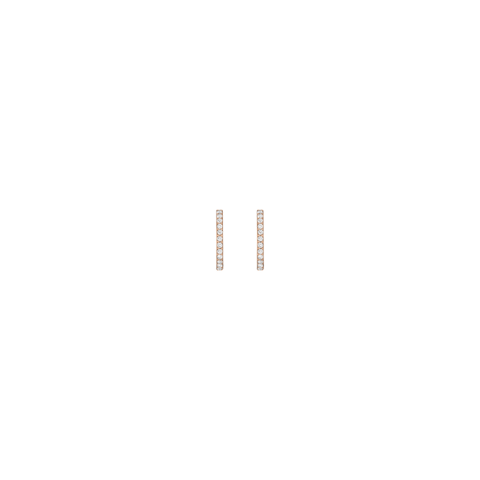 14K 18K Rose Gold Single Pair