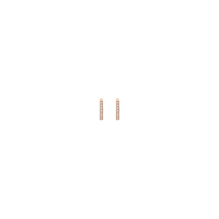 14K 18K Rose Gold Single Pair 10mm