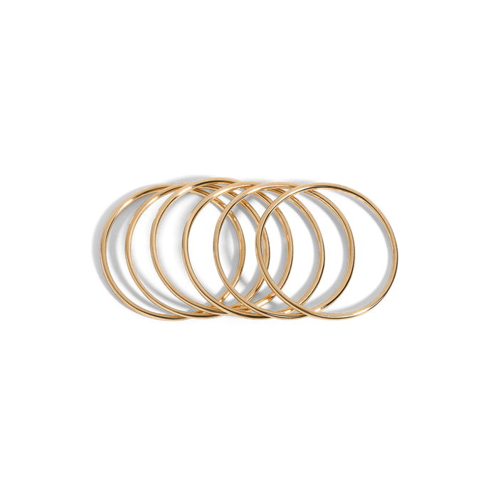 Stackable Ring Yellow Gold Vermeil 14k Yellow Gold 18k Yellow Gold