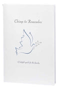 Things to remember with dove first call book used in funeral service operations, from lynch supply