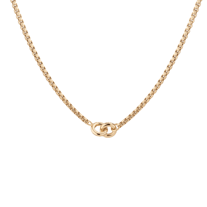 Three-in-One Connection Necklace Vermeil Yellow Gold 18in Necklace / 6in Bracelet 19.5in Necklace / 6.5in Bracelet 21in Necklace / 7in Bracelet