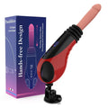 Thrusting Vibrating Heating Dildo Sex Machine Hand or Handsfree