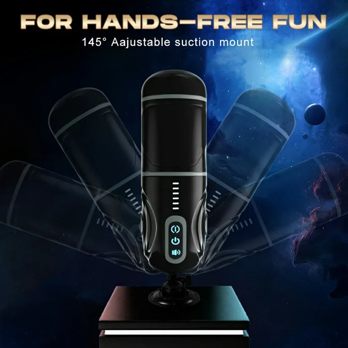 ThrustMaster - 7 Thrusting Rotation Male Masturbator with Suction Base