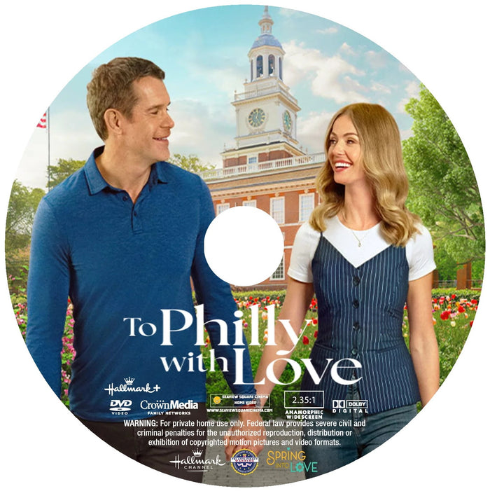 TO PHILLY WITH LOVE DVD HALLMARK MOVIE 2026 - Rebecca Dalton