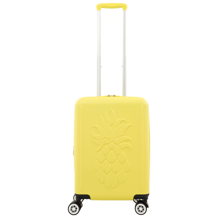 Tommy Bahama 21.5" Carry-On Hardside Spinner Luggage with 3D Pineapple