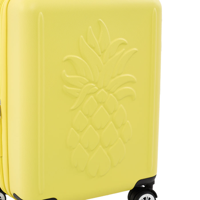 Tommy Bahama 26" Hardside Spinner Luggage with 3D Pineapple
