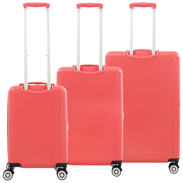 Tommy Bahama 3-Piece Hardside Luggage Set with 3D Pineapple – 30", 26" & 21.5" Spinner Suitcases