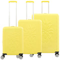 Tommy Bahama 3-Piece Hardside Luggage Set with 3D Pineapple – 30", 26" & 21.5" Spinner Suitcases