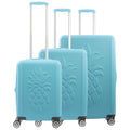 Tommy Bahama 3-Piece Hardside Luggage Set with 3D Pineapple – 30", 26" & 21.5" Spinner Suitcases