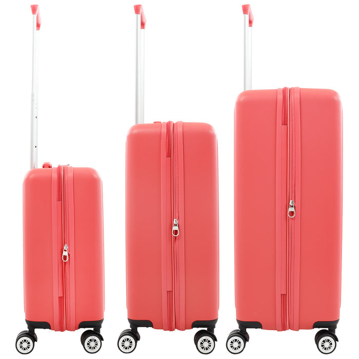 Tommy Bahama 3-Piece Hardside Luggage Set with 3D Pineapple – 30", 26" & 21.5" Spinner Suitcases