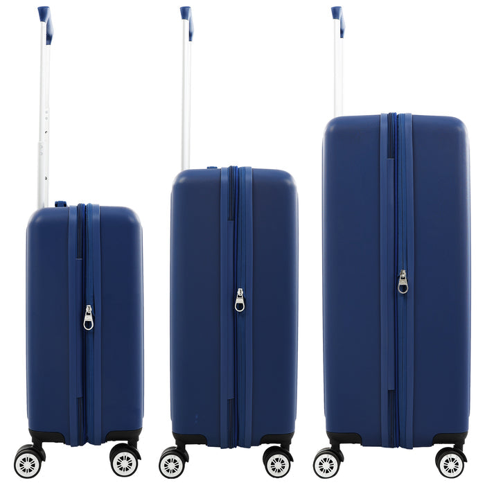 Tommy Bahama 3-Piece Hardside Luggage Set with 3D Pineapple – 30", 26" & 21.5" Spinner Suitcases